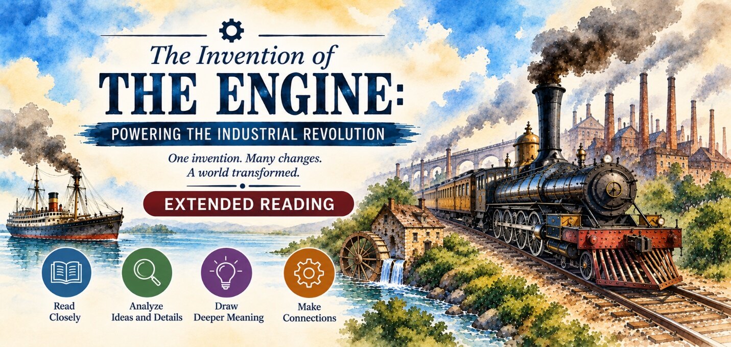 The Invention of the Engine - Extended Reading