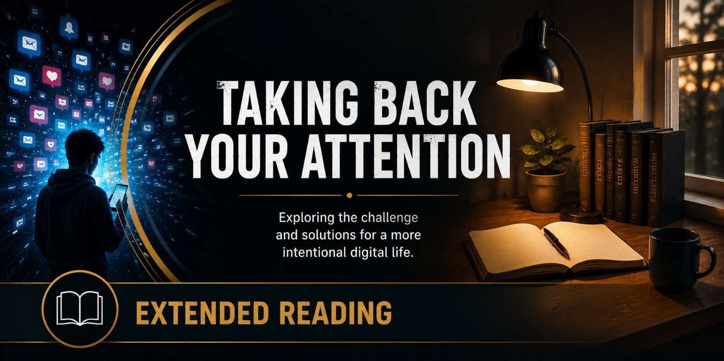Taking Back Your Attention - Extended Reading